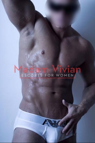 Hugo is a very masculine escort 